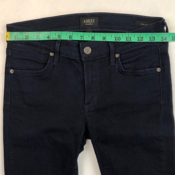 EUC AGOLDE Skinny Jeans Colette Dark Wash - Picture 8 of 14